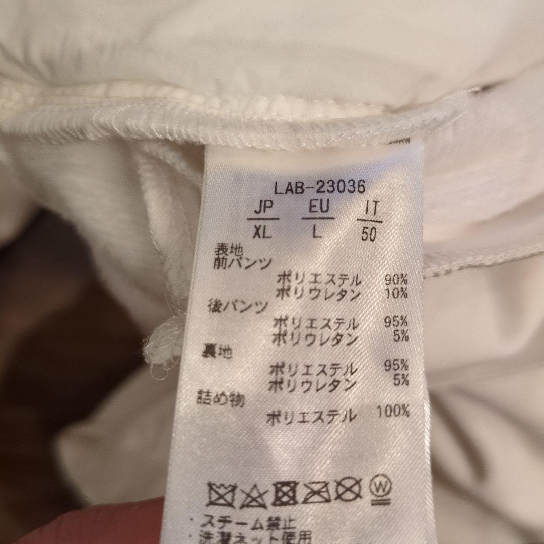 LUXEAKMPLUS ゴルフ 中綿 ロゴ テーパードパンツ XL