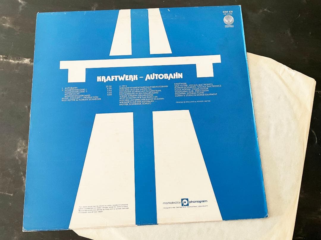 Kraftwerk クラフトワーク／Autobahn／UKオリジナル レコード