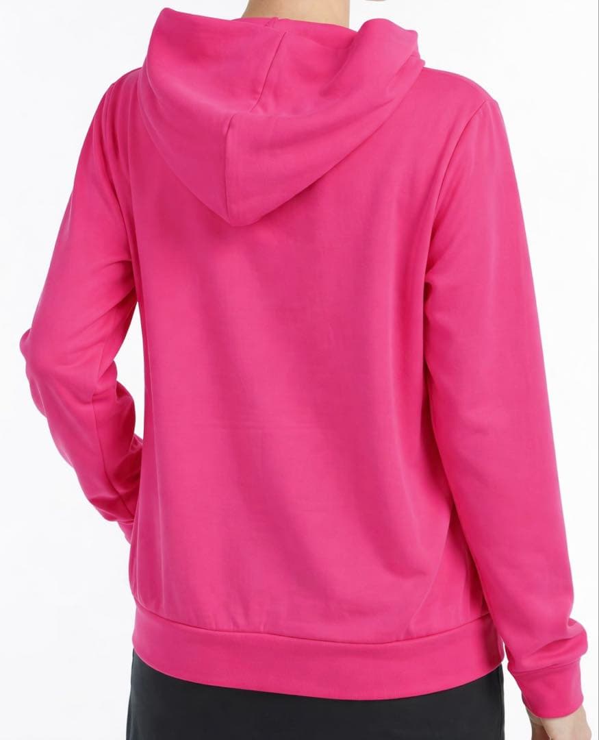 新品CallawayメタリックロゴパーカーMピンクキャロウェイ定価15400円