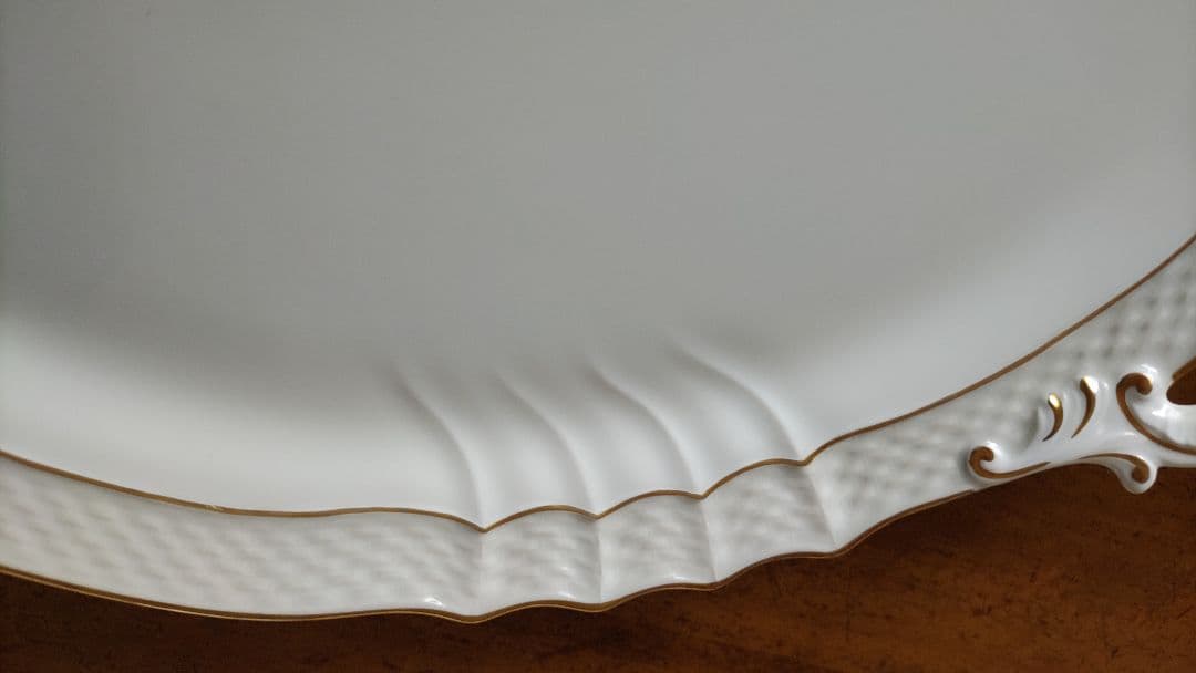 リチャード・ジノリ ケーキサーバープレート ベッキオ グレース