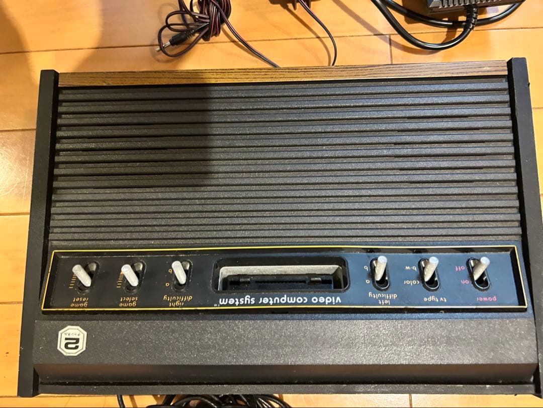Atari 2600 初期型 木目モデル 本体 レトロゲーム ヴィンテージ