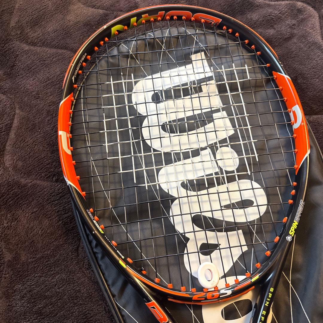 Wilson テニスラケット オレンジ レア 高学年用