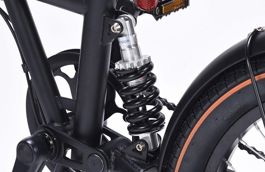 折畳セミファット20・6SP・リアサスLEDライト＆ワイヤーロック