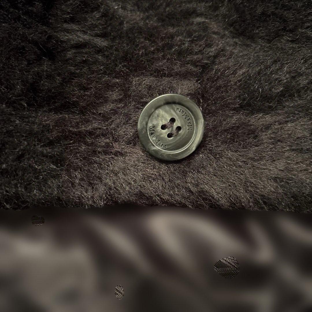 Max Mara♡テディベアケープ♡TEBE♡ブラック