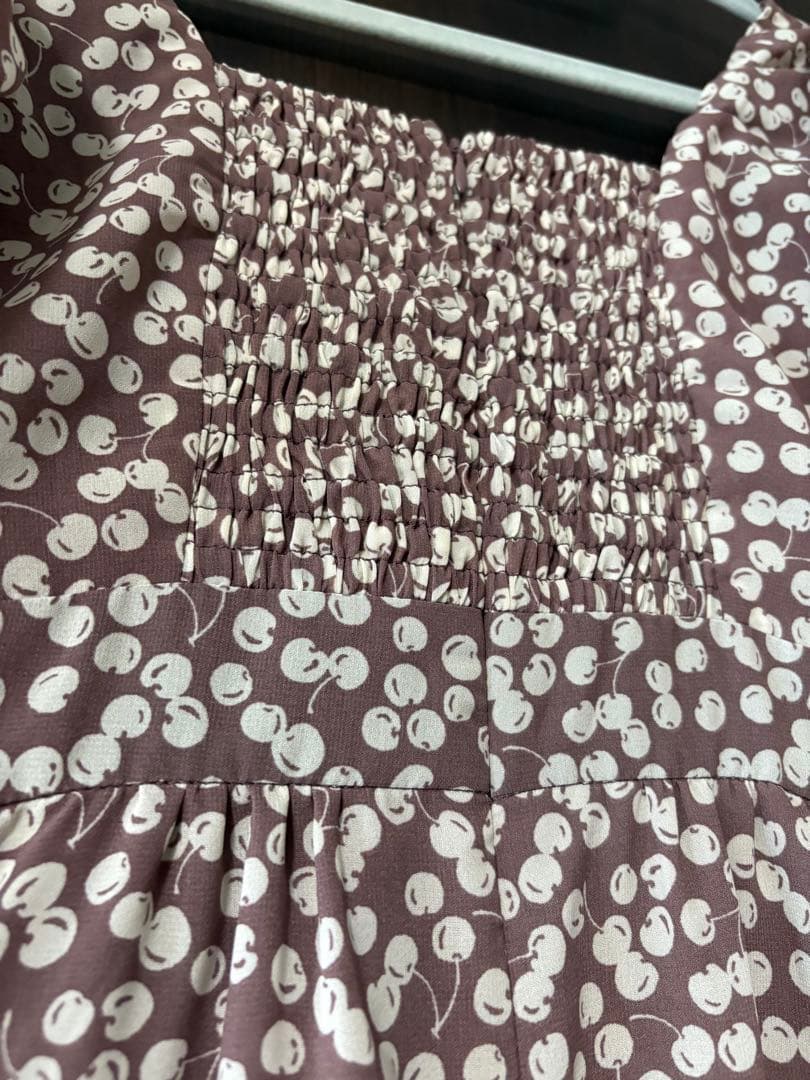 herlipto チェリーワンピース brown sugar