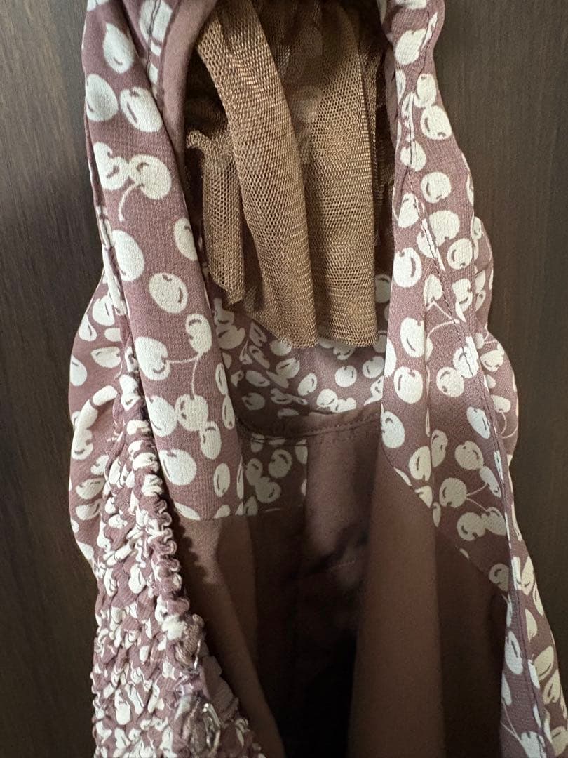 herlipto チェリーワンピース brown sugar