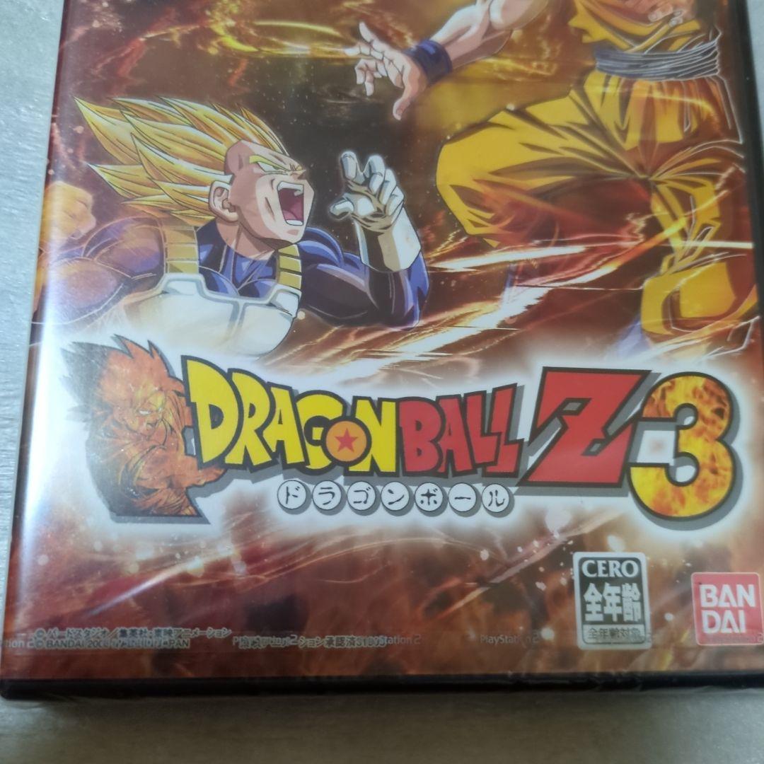 PS2　ドラゴンボールZ3　新品・未開封