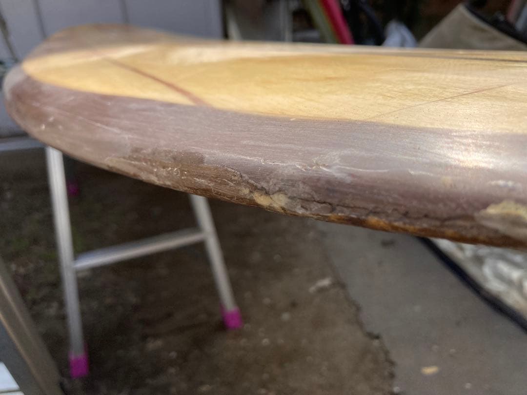 ❶希少バルサロングボード、シングル、290.湘南海岸周辺手渡し