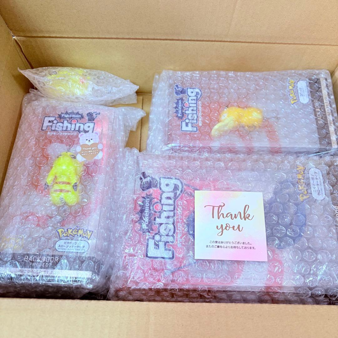 ポケモン フィッシングルアーセット　カイオーガ　コダック　ピカチュウ　おまけ付き