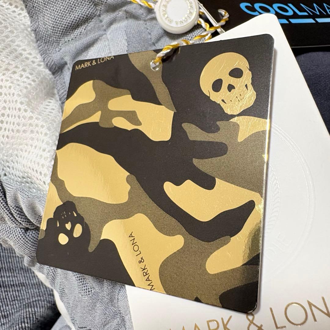 【新品タグ付】MARK&LONAマークアンドロナ カモフラ柄 ゴルフパンツ M