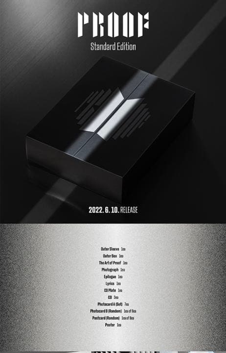 BTS  PROOF  アルバム ナムジュンセット