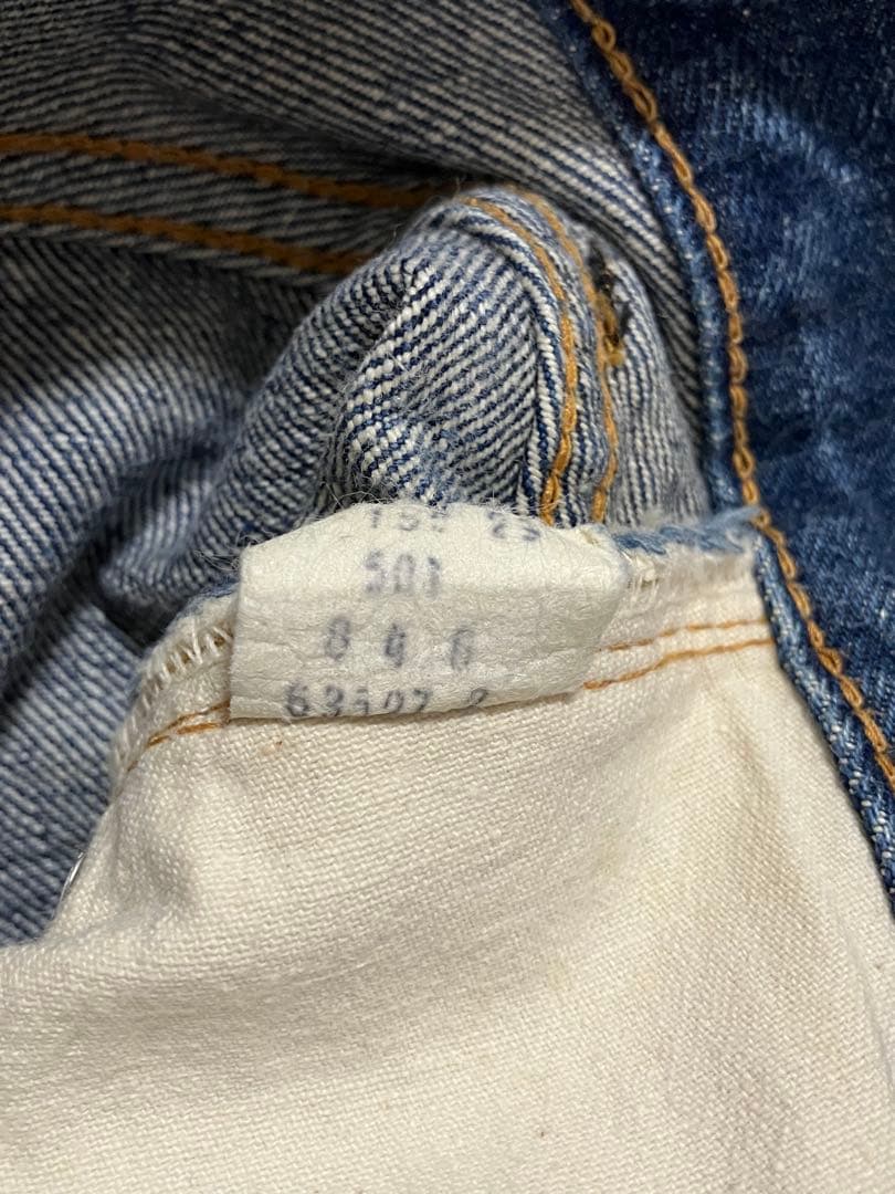 LEVI'S リーバイス 501 66前期 32 濃紺 ゴールデンサイズデニム