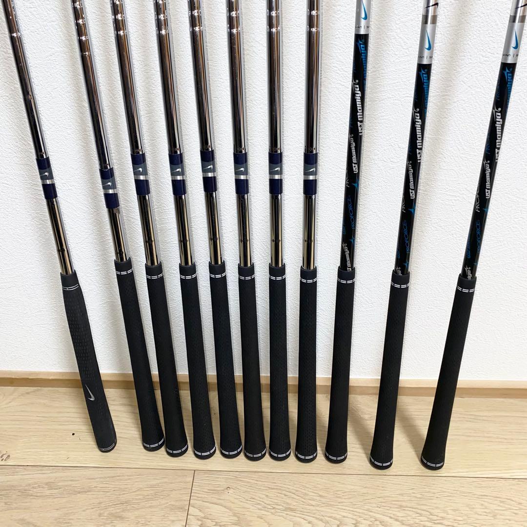 NIKEナイキ ゴルフクラブ 本格フルセット☆メンズ初心者キャディバッグ付UNI