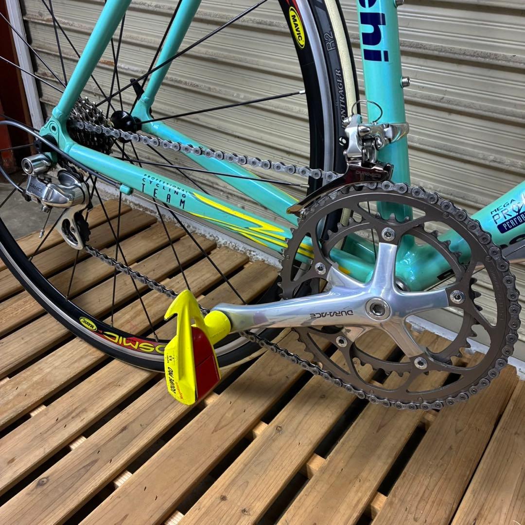 【送料込】Bianchi Mega Pro XL ロードバイク　希少　レア