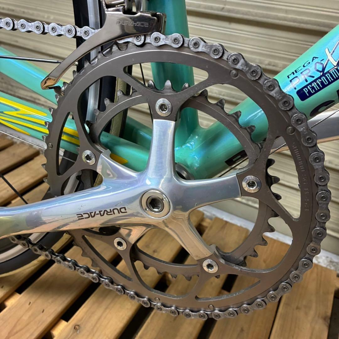 【送料込】Bianchi Mega Pro XL ロードバイク　希少　レア