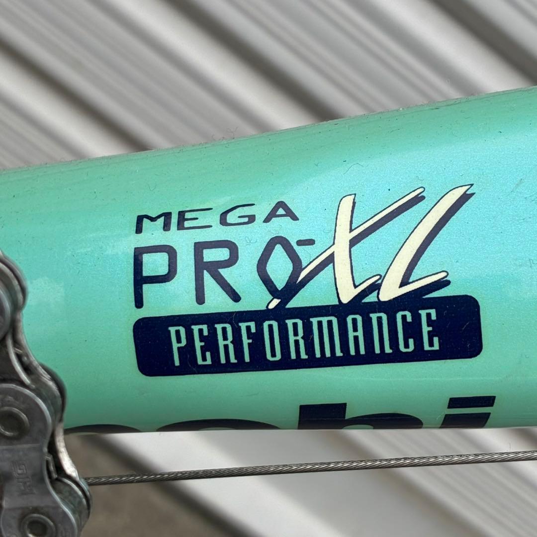 【送料込】Bianchi Mega Pro XL ロードバイク　希少　レア