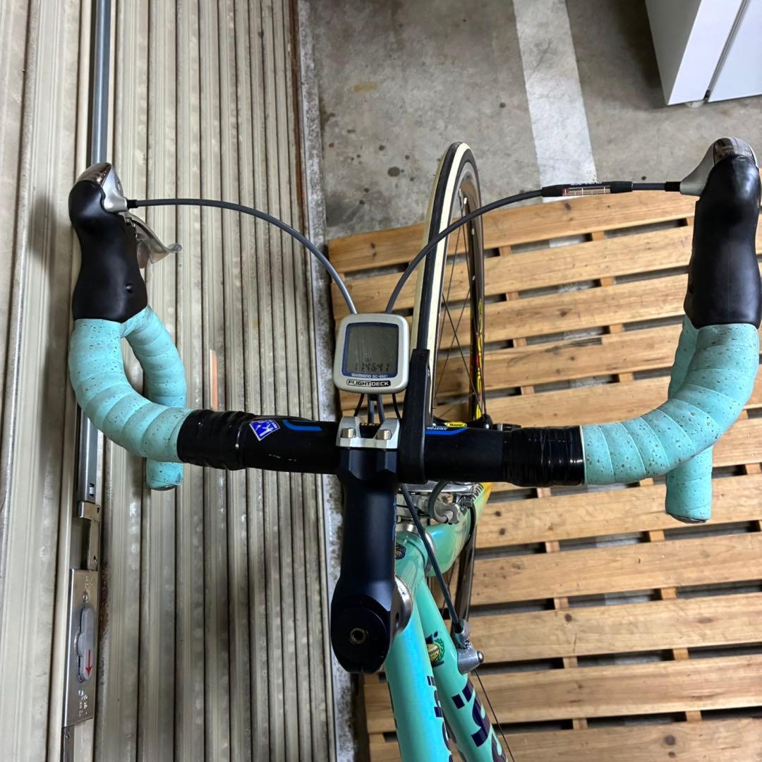 【送料込】Bianchi Mega Pro XL ロードバイク　希少　レア