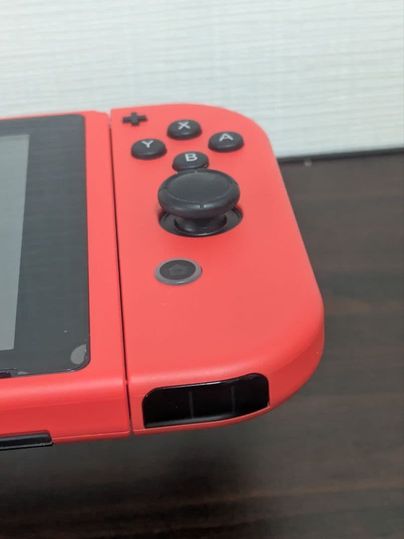【超美品】Nintendo　Switch　マリオレッド　ジョイコン　動作確認済み