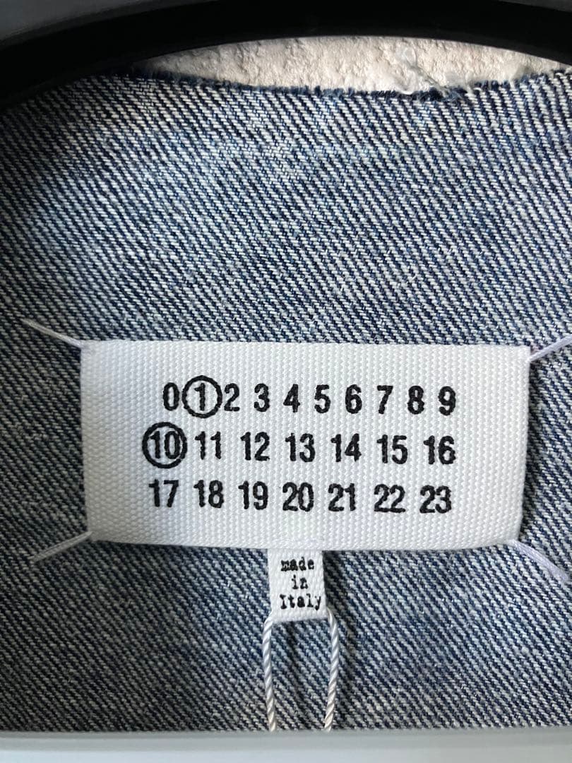 Maison Margiela マルジェラ デニムジャケット ノーカラー 新品