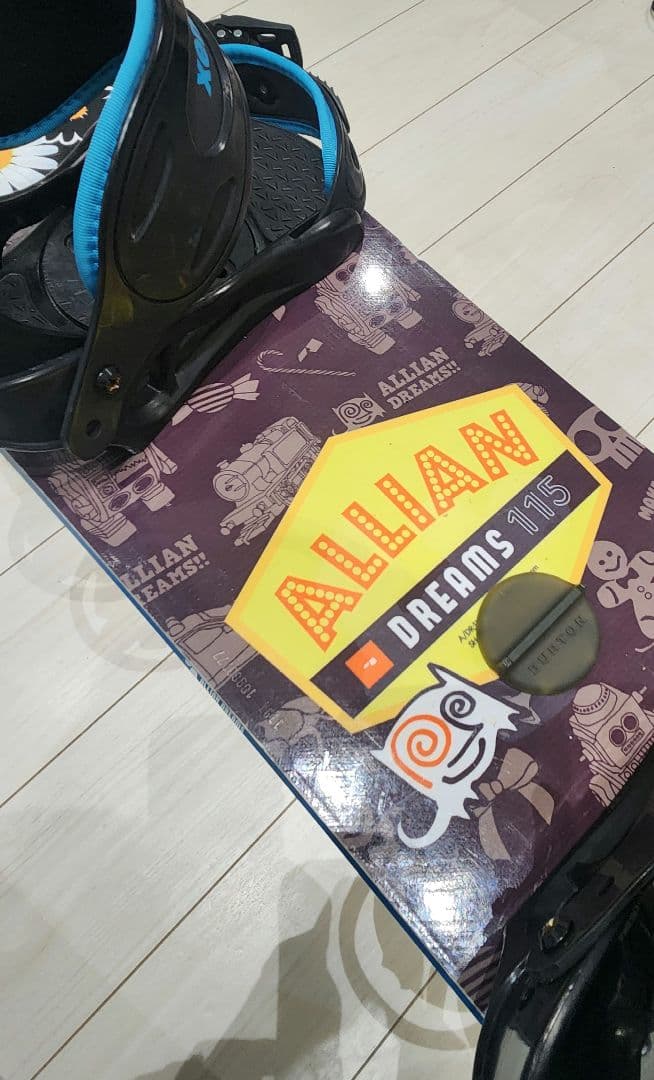 スノーボード 板　アライアン　エラン ビンディング セット　キッズ　119cm