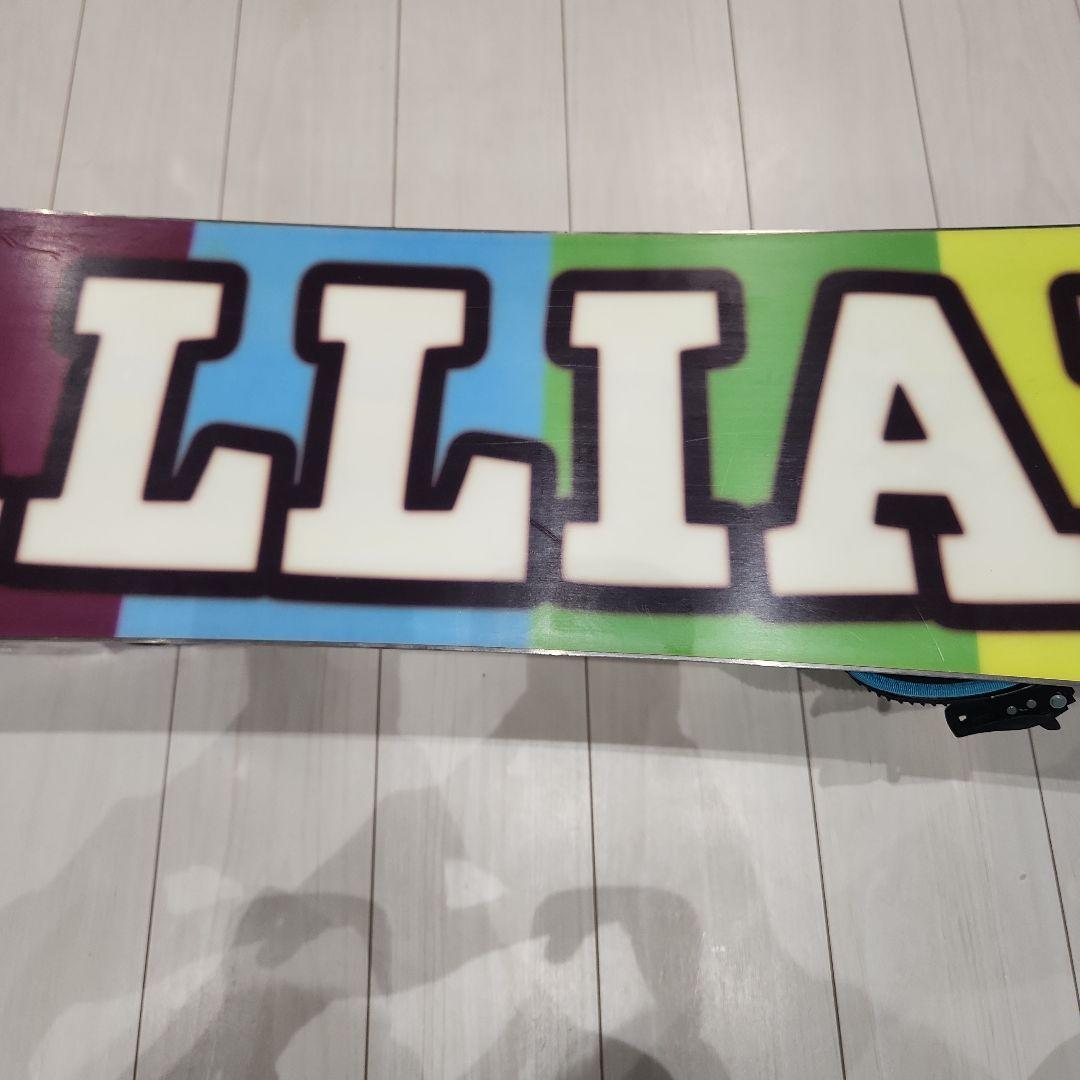 スノーボード 板　アライアン　エラン ビンディング セット　キッズ　119cm