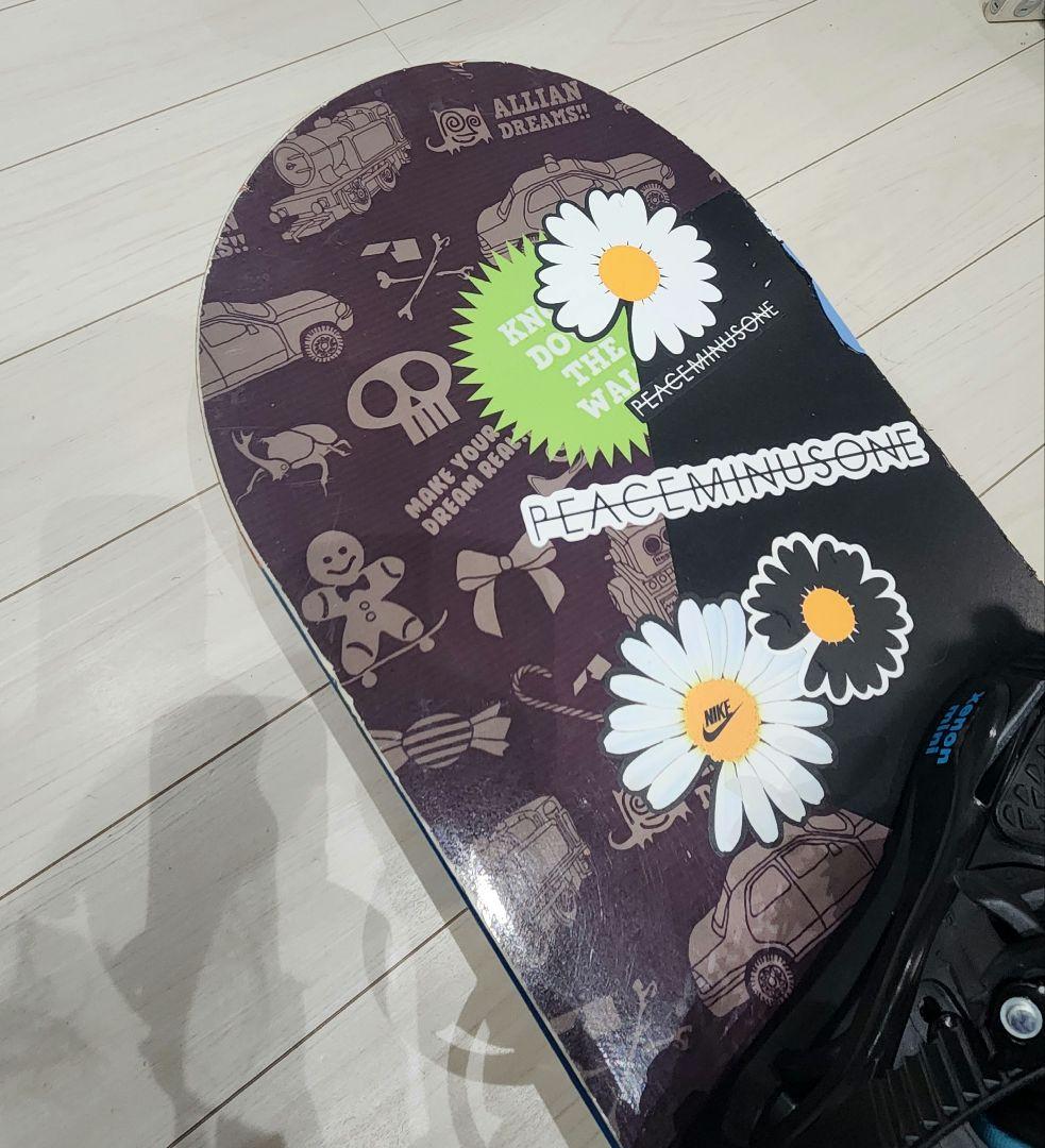 スノーボード 板　アライアン　エラン ビンディング セット　キッズ　119cm