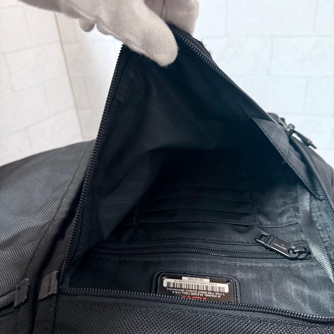 未使用級 希少 トゥミ アルファ コンパニオン トートバッグ ブラック