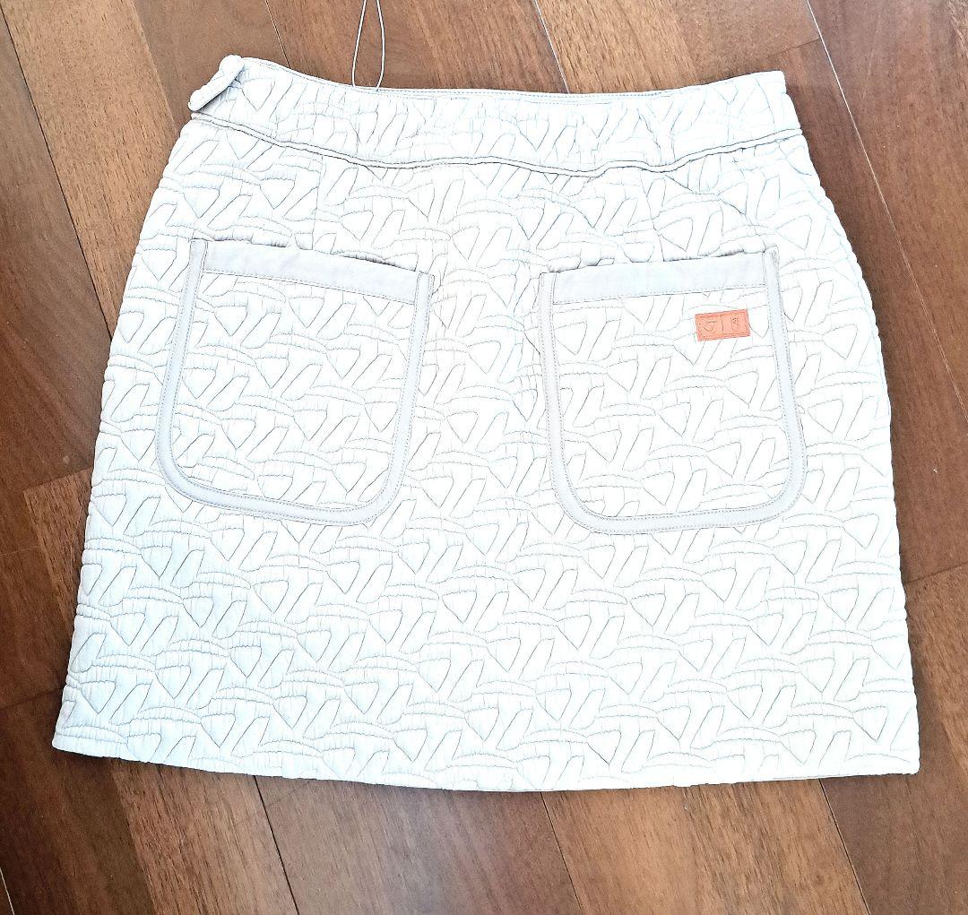 ユナイテッドアローズコラボ☆ テーラーメイドキルトリバーシブルスカート☆タグ付き