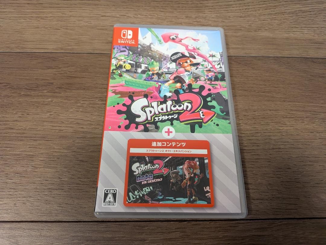 ポケットモンスターシャイニングパール・バイオレット、スプラトゥーン２の3本セット