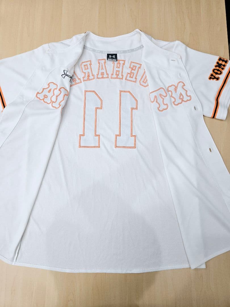 【刺繍タイプ】読売ジャイアンツ 上原浩治 ユニフォーム　 LGサイズ