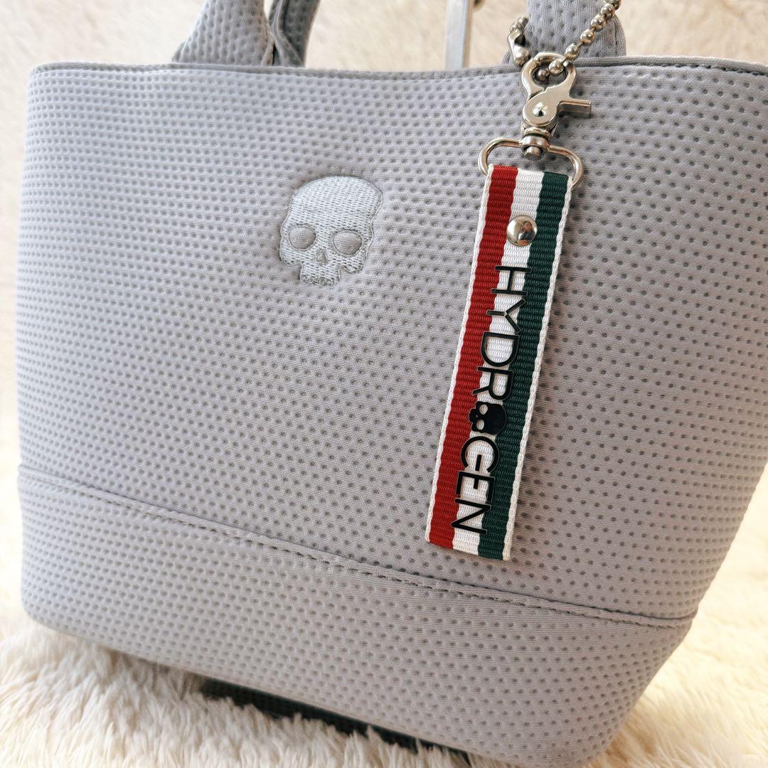 ハイドロゲン スカル ハンドバッグ ゴルフ カートバッグ　チャーム付