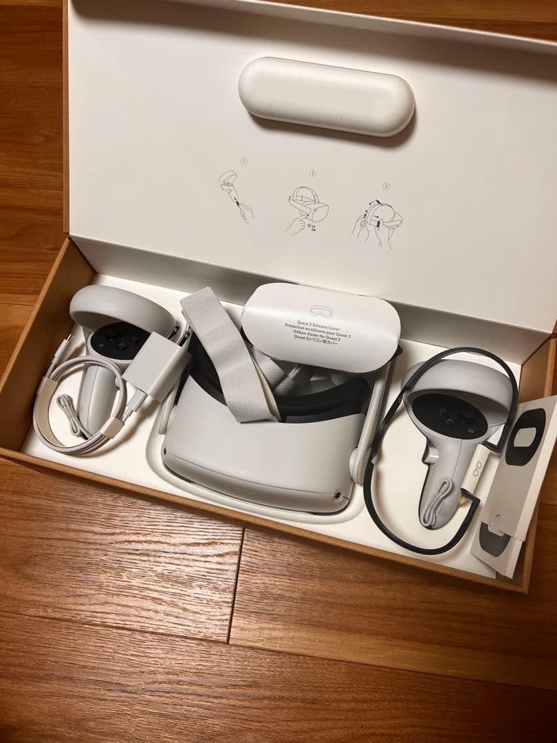  Quest 2 128GB VRヘッドセット ケース付き