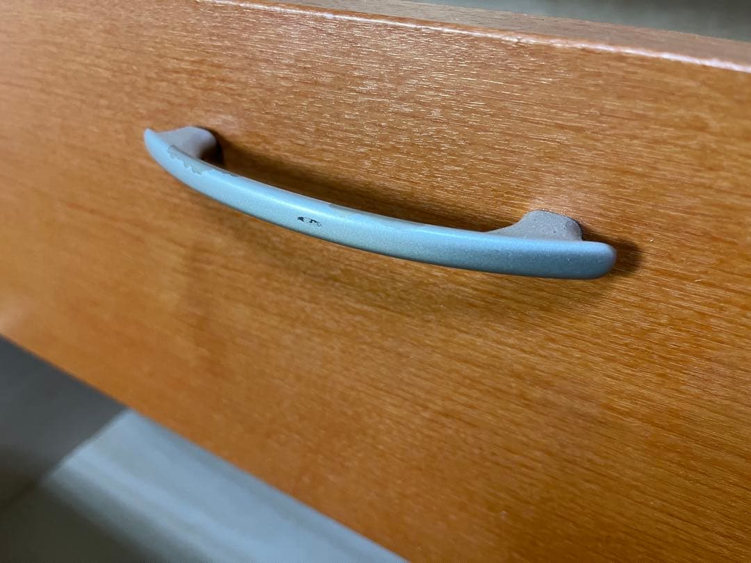 ナチュラルウッド 3段チェスト