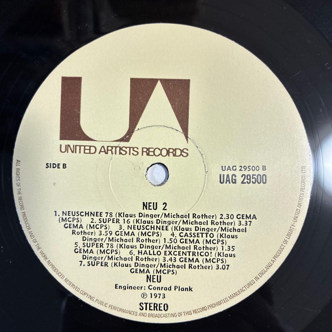 ノイ 名盤 レコード ノイ2 UKオリジナル盤