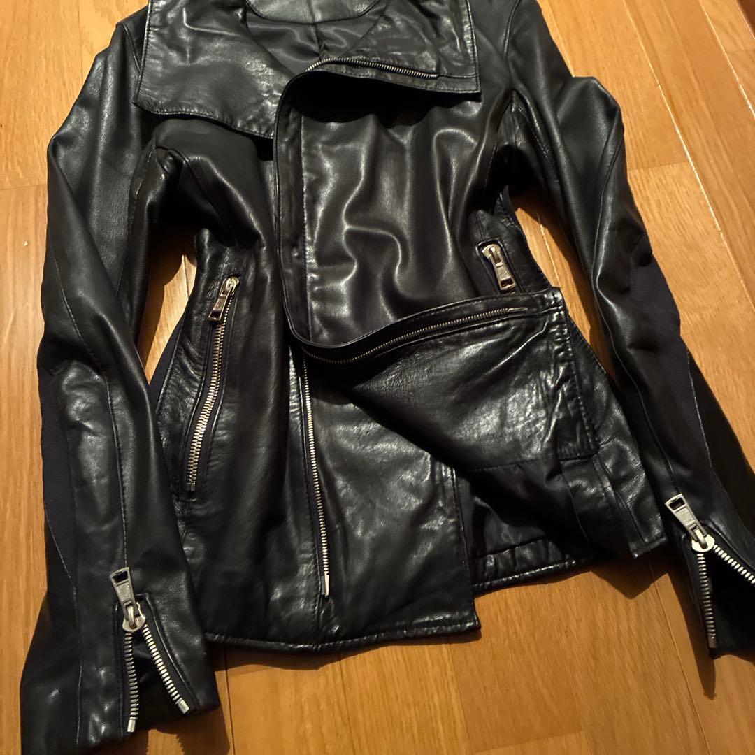 archive 本革 leather jacket 変形 y2k ekam系