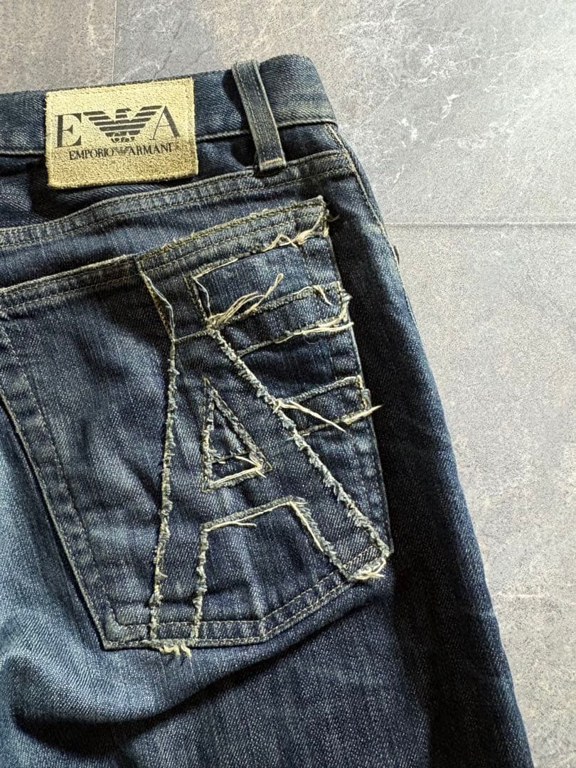 パンツ EMPORIO ARMANI good fade denim pants