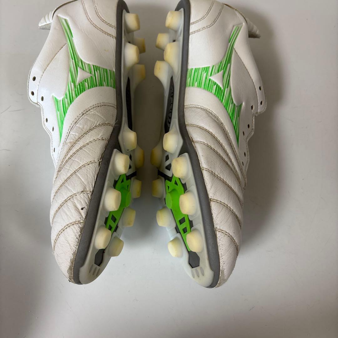 Mizuno Morelia Neo サッカースパイク ホワイト/グリーン
