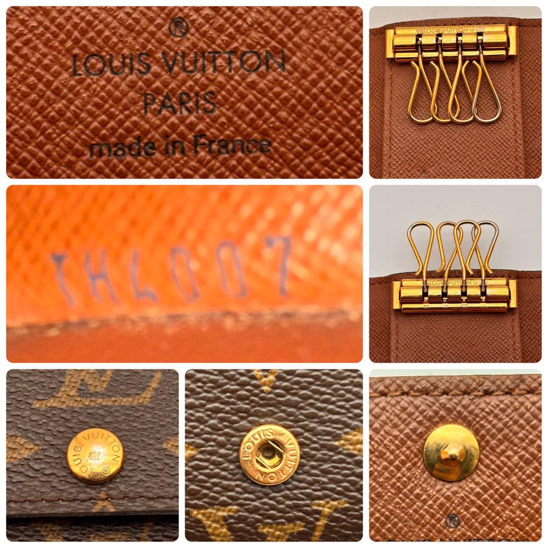 【鑑定済み】✨美品✨ルイヴィトン✨モノグラム キーケース ミュルティクレ4