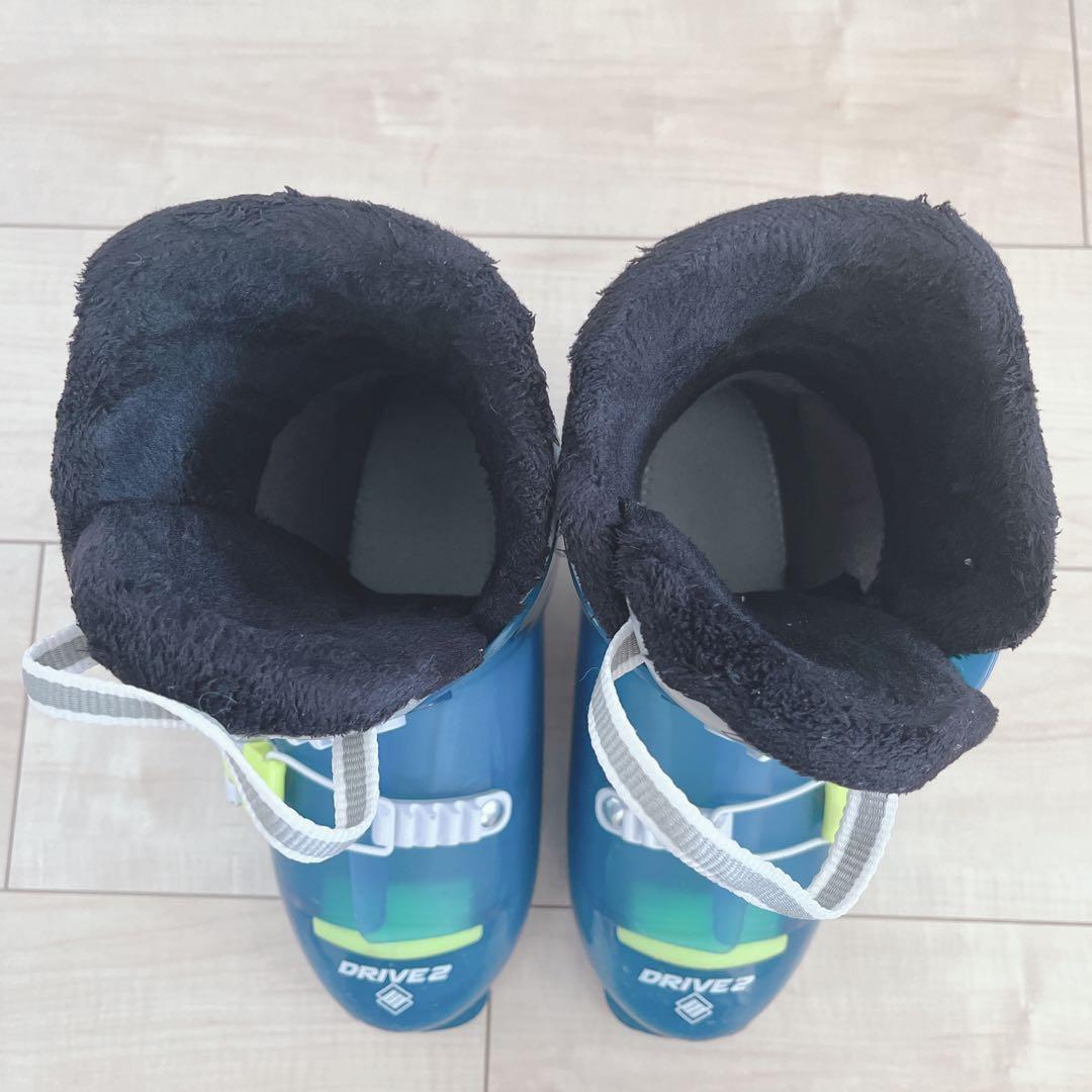 子供140㎝　スキー　靴　ストック　ビンディング　サイズ調整　5点　ロシニョール