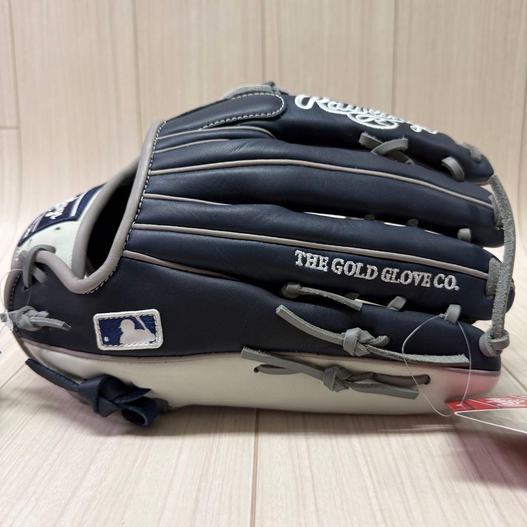 ローリングス　一般軟式ハイパーテックMLB TEAM　ヤンキース　外野手用　左投