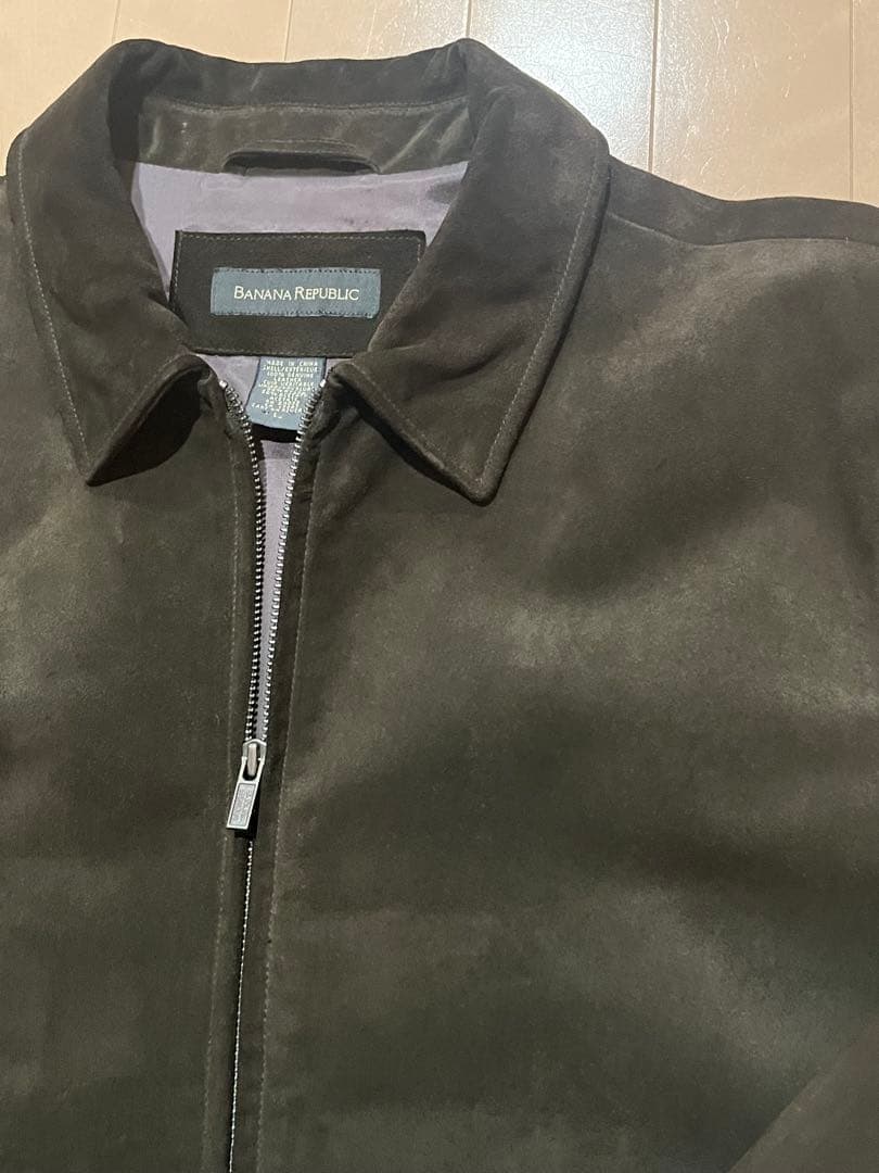 BANANA REPUBLIC スエードジャケット ダブルジップ