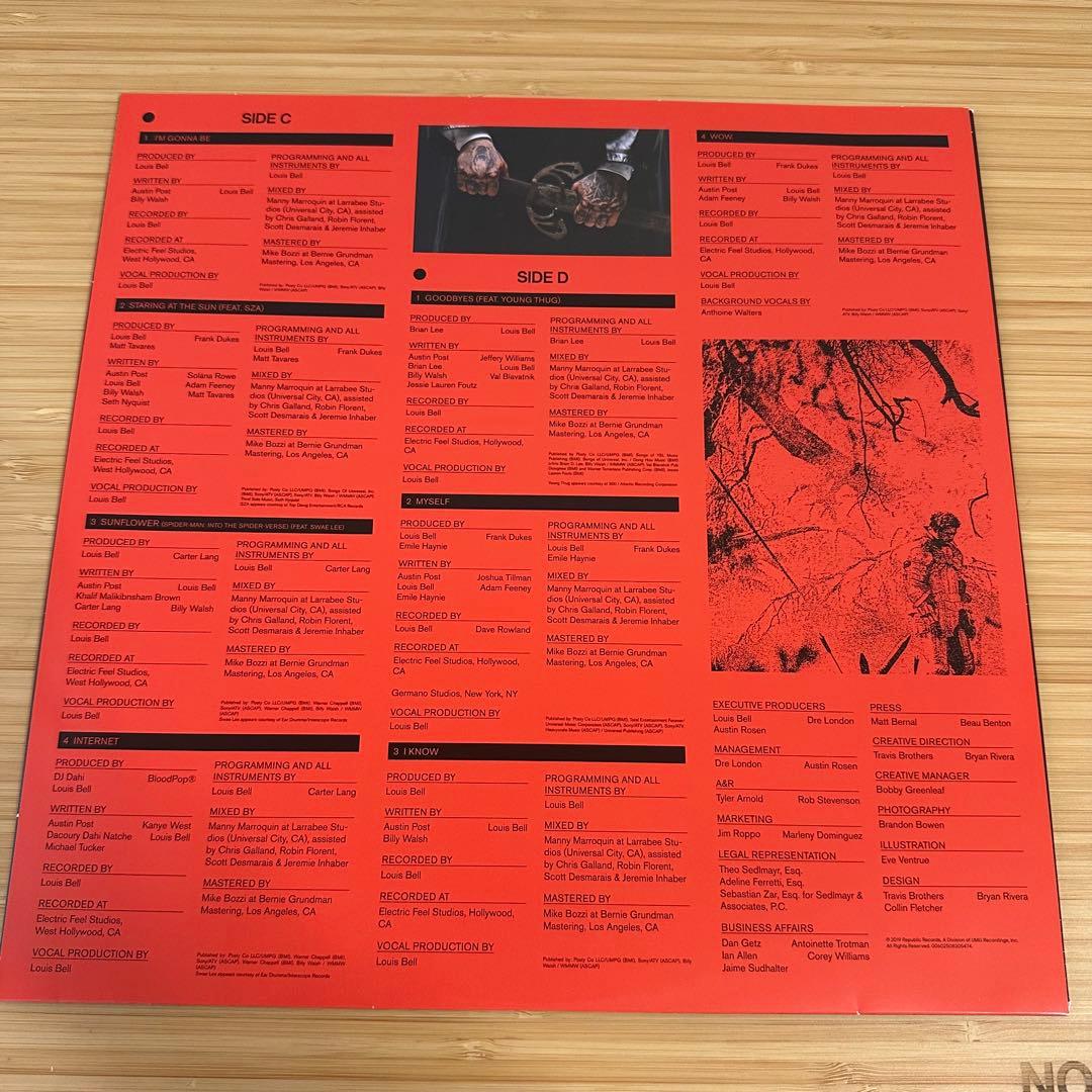 ［LP］ポスト・マローン/ Hollywood's Bleeding