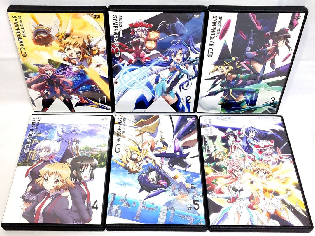 戦姫絶唱シンフォギア【1期〜5期】DVD 全30巻セット