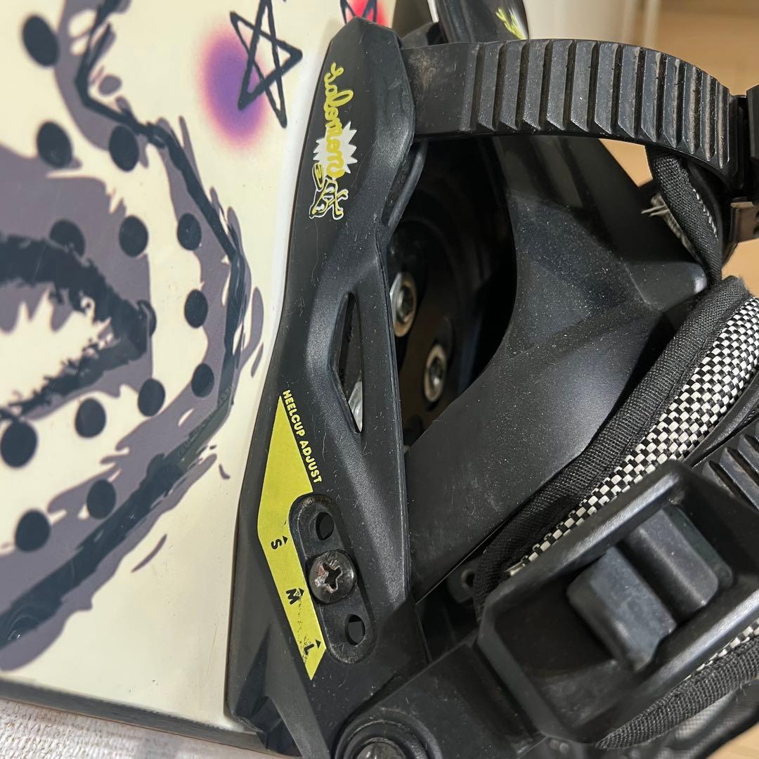 SABRINA SALOMON スノーボード 124cm ビンディングセット