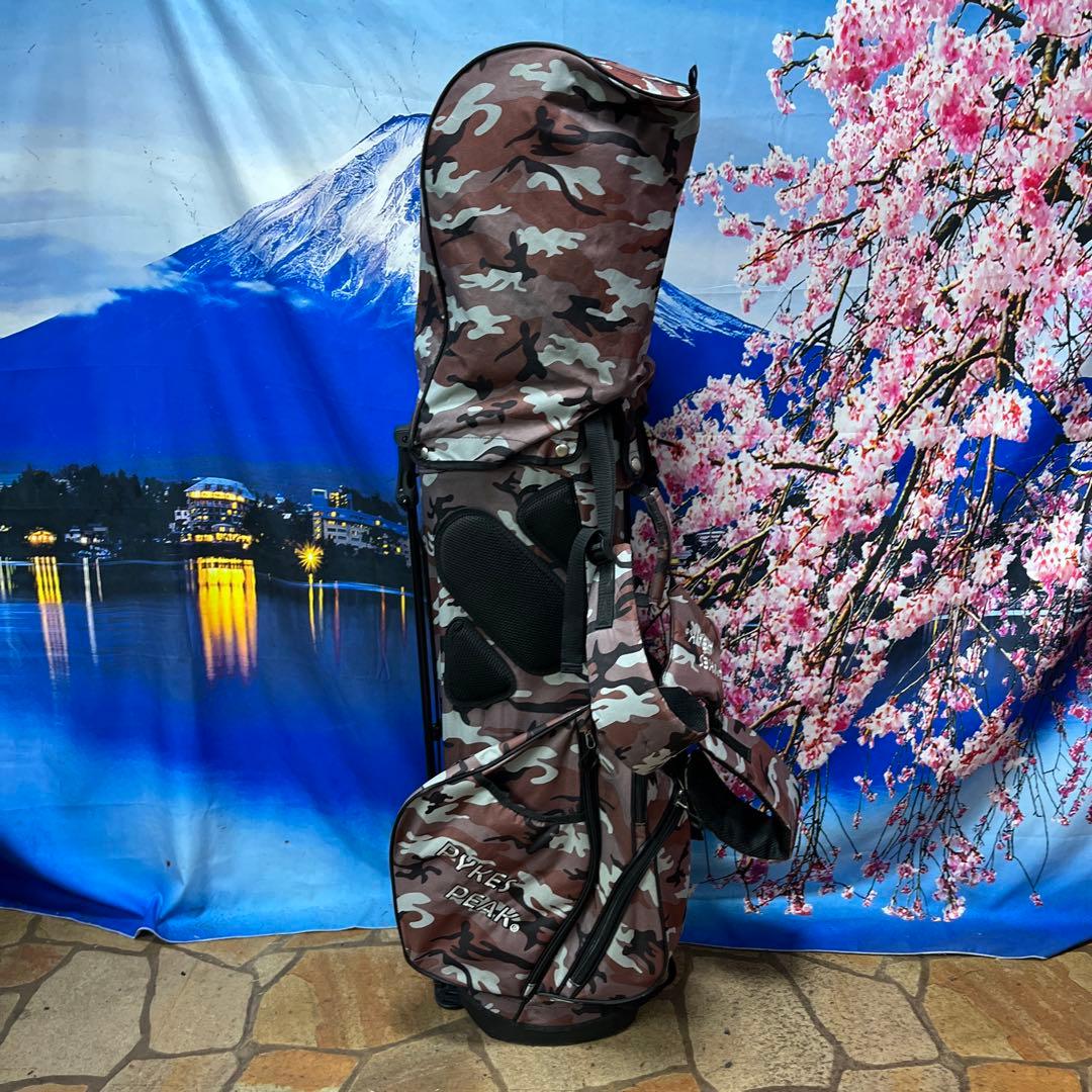 寶BMー823 PYKES PEAKスタンドキャディバッグ 2.5kg23cm