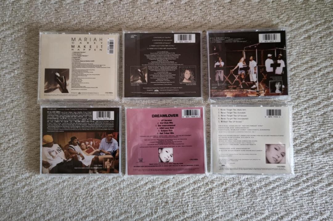 マライア・キャリー／ＭＡＸＩ　ＣＤ　ＳＩＮＧＬＥ　１５枚セット（輸入盤）④