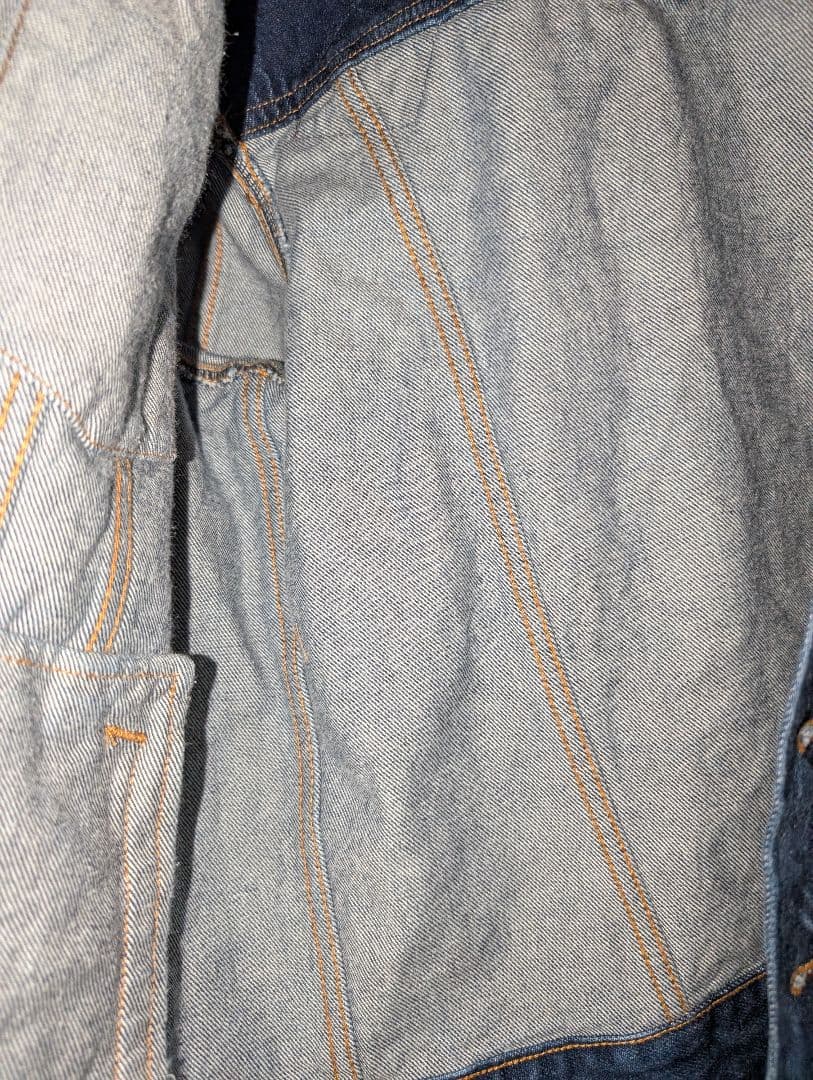 SAINT LAURENT マルチ ワッペン デニムジャケット M