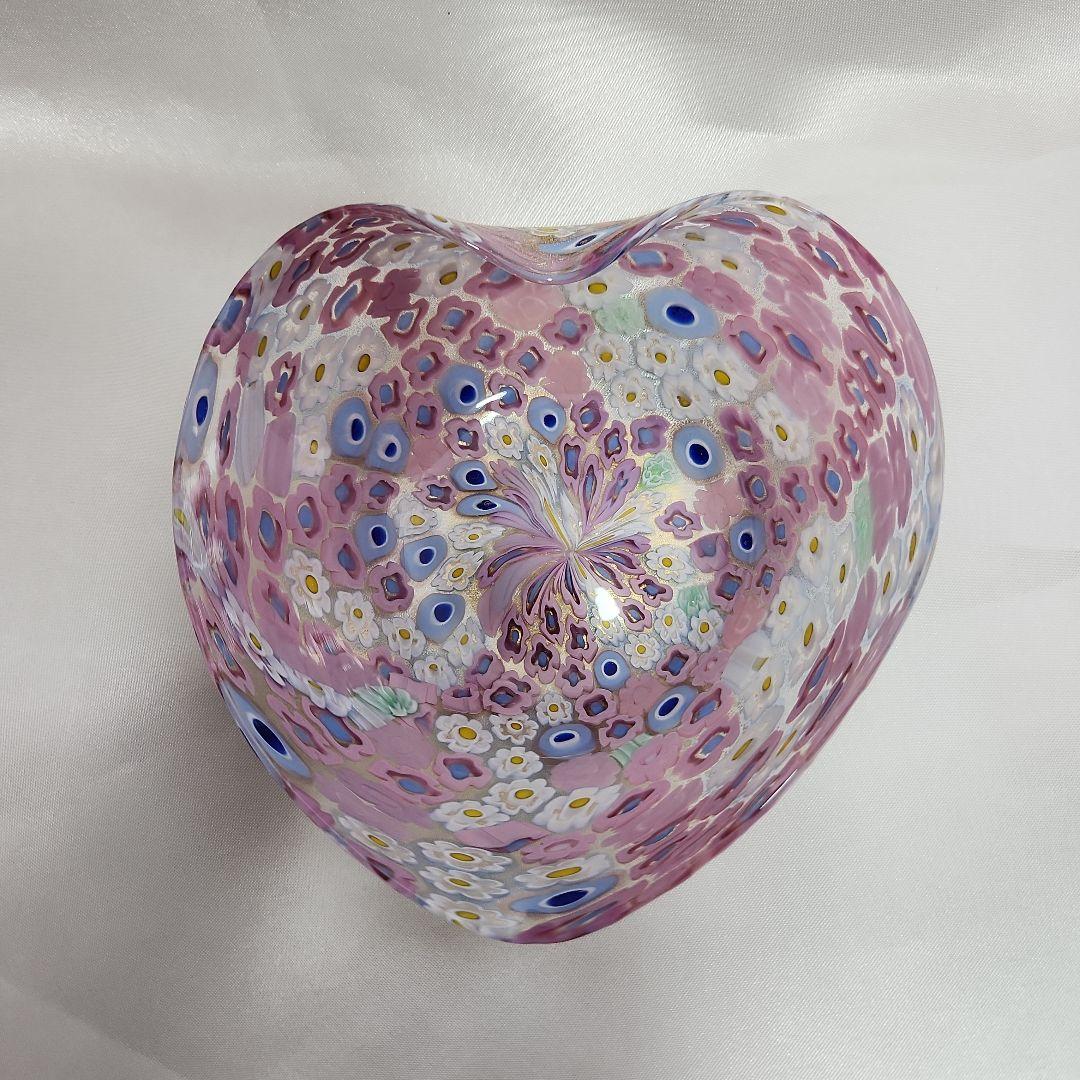 ***様 ベネチアンガラス ミルフィオリ ムラーノガラス 金彩 オブジェ mur