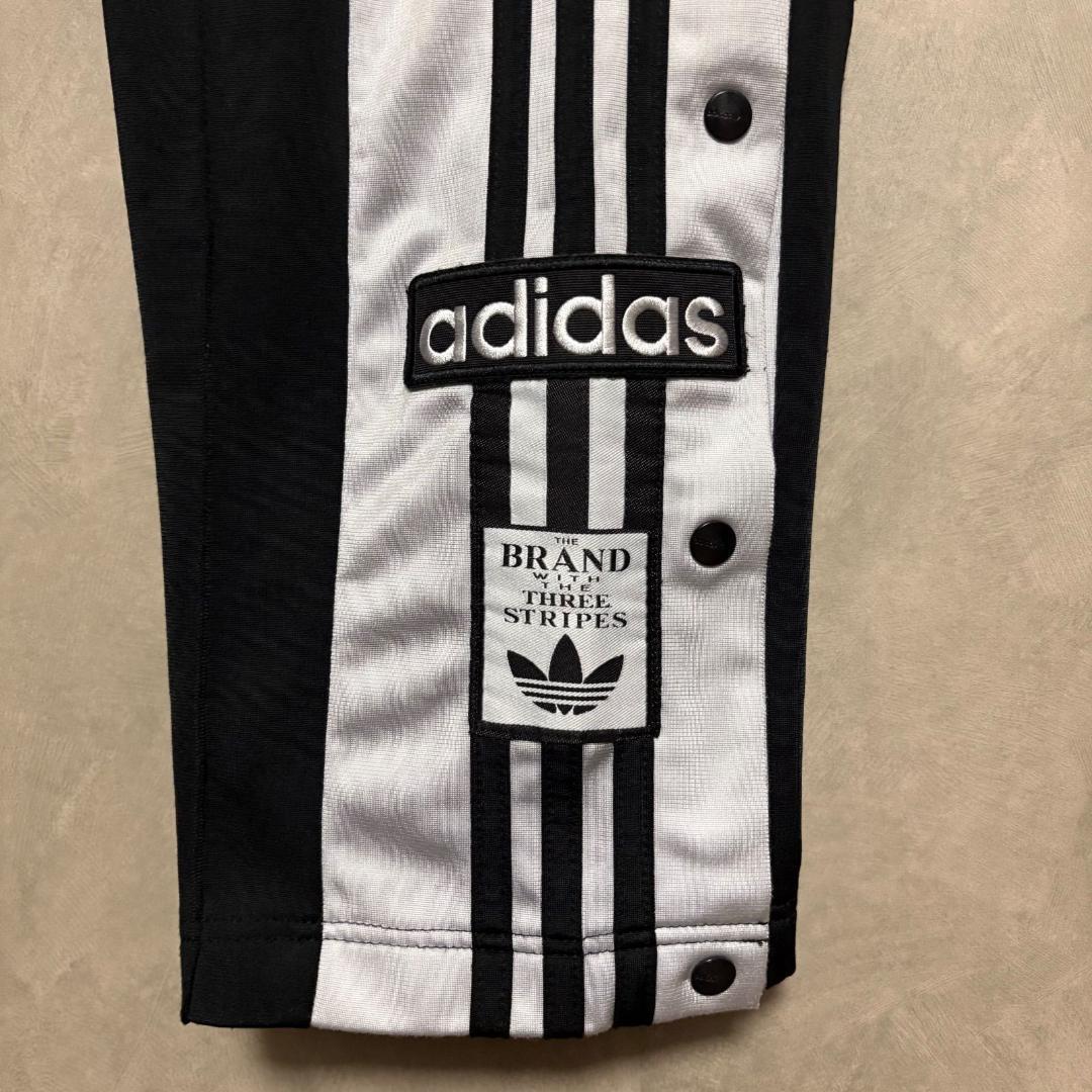 ブラックピンク着用 adidas アディダス トラックパンツ アディブレイク