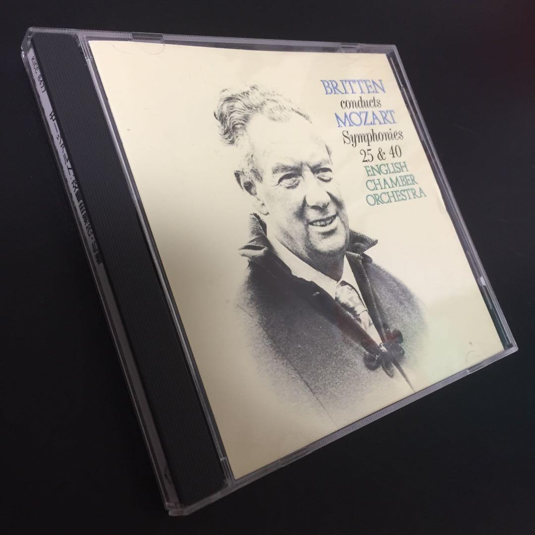 【売約済】ブリテン＆イギリス室内管／モーツァルト：交響曲第25番＆第40番